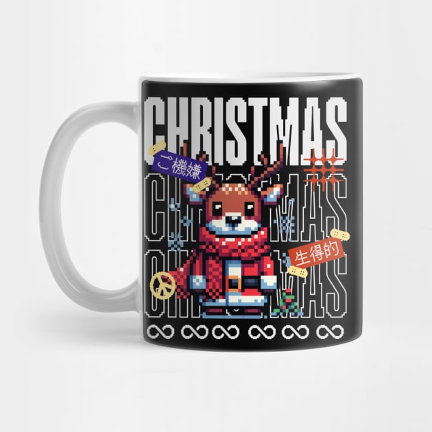 Ugly Christmas Sweaters - Christmas Reindeer by Urbanprint